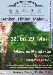 Die Ausstellung "Denken - Fühlen - Malen" MS-Erkrankter findet in Rudolstadt statt.